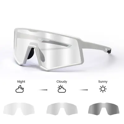 TR90 Photochromic Cycling Glasses, Ultra-Light, Windproof - 12