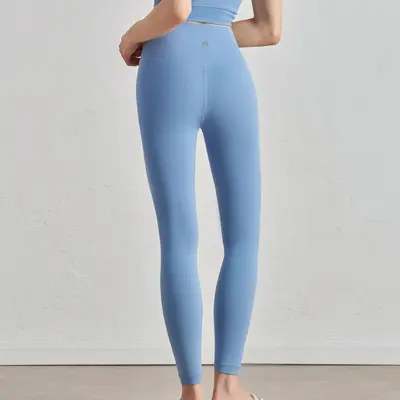 Şeftali Kalça Kaldırıcı Yüksek Bel Yoga Pantolonu, Kadın Fitness