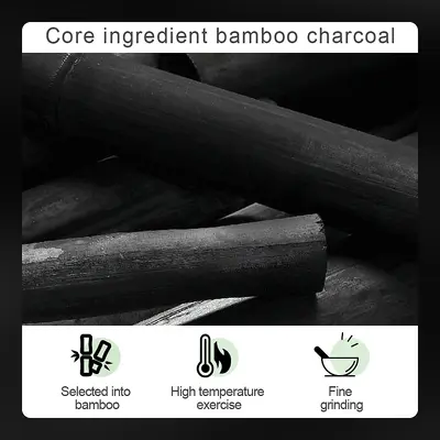 Bambu Kömürlü Burun Bandı, Soyulabilir, Siyah Nokta Giderici
