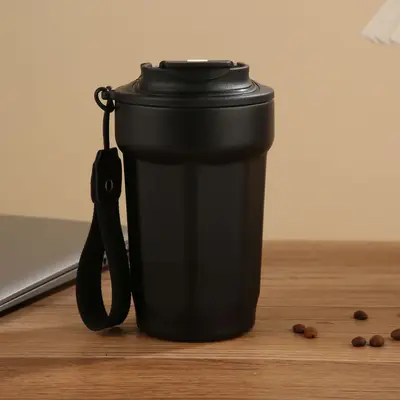 316 Stainless Steel Insulated Mug with Temperature Display, Large Capacity - 6