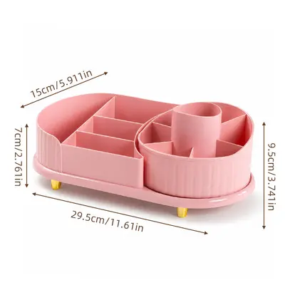 Kosmetik-Aufbewahrungsbox drehbarer Lippenstifthalter - 8