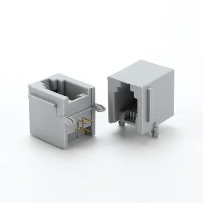 55-01 55A RJ45 4P4C Network Connector PCB Socket
