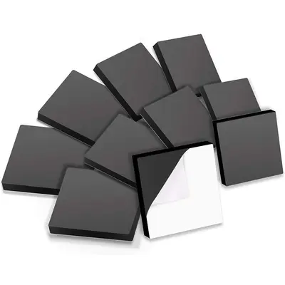 Rubber Soft Magnet Pegboard Fridge Magnet, Adhesive Backed