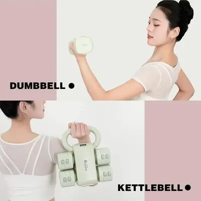 Adjustable dumbbell set for women and men yoga fitness