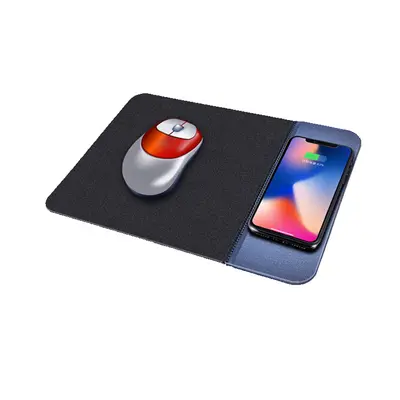 Kablosuz Şarj Mouse Pad Çok Fonksiyonlu Cep Telefonu QI Kablosuz Şarj Cihazı Hızlı Şarj 5w 10w Desen Hediye