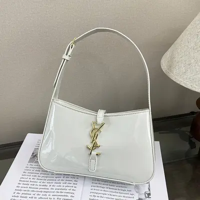 Women's Crossbody Bag, Textured High-Quality Fabric, Everyday Shoulder Bag - 7