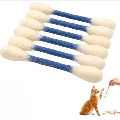 Oversized Catnip Cat Teaser Wand, Calming Toy - 11