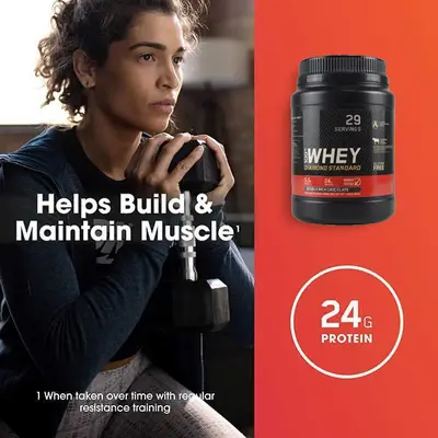 Gold Standard Wheyprotein-Pulver, Vanille-Schokolade - 5