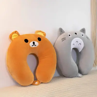 U-shaped neck pillow for travel and napping - 4
