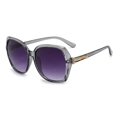 2026 Women's Toad-Style Sunglasses, Irregular Large Frame - 5