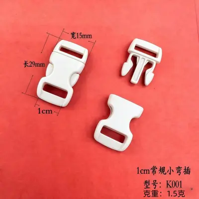 POM Plastic Snap Buckle, Single-Pull Strap Buckle, Bag Adjustment Buckle - 8