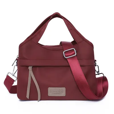 Lightweight Large-Capacity Multi-Compartment Women's Shoulder Bag - 7