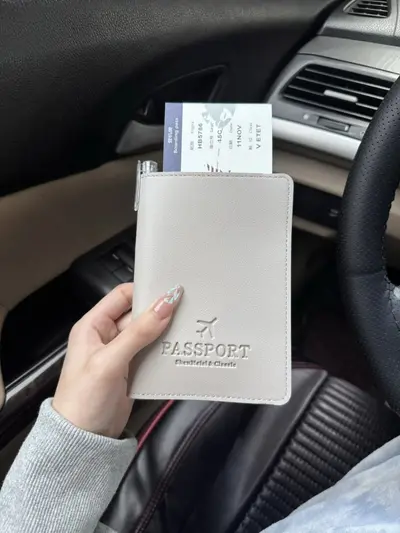 防盗刷RFID旅行外出护照夹保护套封面卡位证件收纳护照包钱包一体 - 9