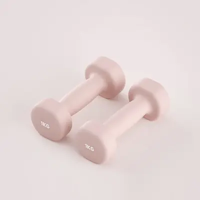 Dumbbell set, solid iron, children and students, adjustable weight