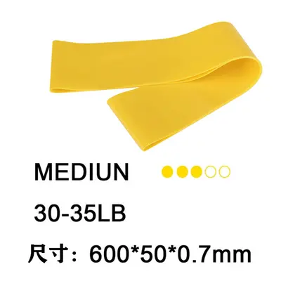 TPE Loop Yoga Resistance Band for Leg and Glute Training - 12