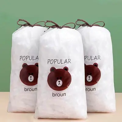 Tek kullanımlık plastik sarma kapağı, gıda sınıfı elastik plastik sarma kapağı, ev tipi özel kase kapağı, duş başlığı tipi plastik sarma kapağı - 7