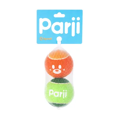 Squeaky Interactive Dog Tennis Ball Toy for Small and Medium Dogs - 12