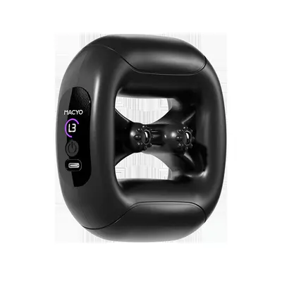 Mini-Faszienring Muskelmassagegerät mit Vibration und Rückenstütze