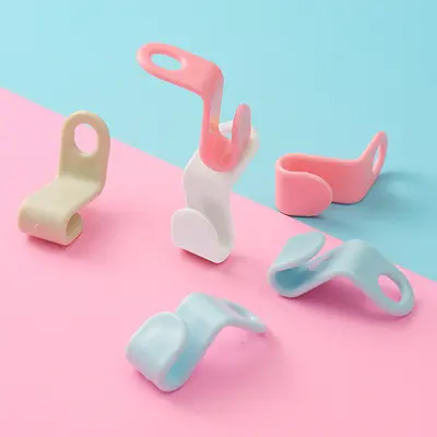 Thickened Plastic Hanger Connector Hook, Stackable Clothes Hanger Hook