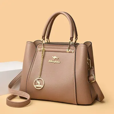 Kadın Tote Çanta, Askılı Tek Omuz Çanta, Moda ve Şık Tasarım - 12