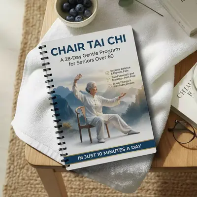 Tai Chi Notebook for Seniors, Seated Exercise Notebook - 8
