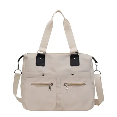 Leichte Damen-Handtasche aus Nylon mit großem Fassungsvermögen, Oxford-Stoff - 8