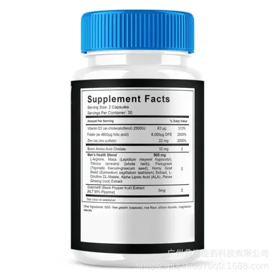 Iron Boost Pro Leistungskapseln für Männer, OEM möglich