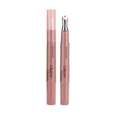 PINKYFOCUS Light Gel Ice-Clear Moisture Shine Lip Honey, Clear Water-Glow Mirror Gloss Lip Tint, Dudu Essence Honey, Cross-Border Beauty - 5