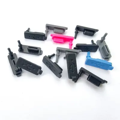 USB Type-C 6x16 silicone dust cap female port plug