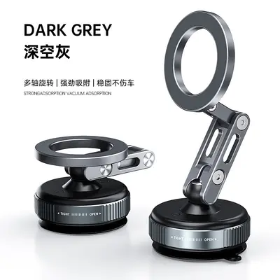 Boneruy Car Magnetic Phone Holder, Suction Cup, Apple and Android Compatible - 7