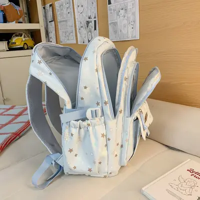 Printed Backpack, Large Capacity School Bag for Primary and Secondary Students - 5
