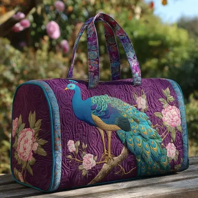 Sports bag, animal print, dry-wet compartments - 7
