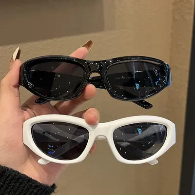 Y2K Pink-Purple Women's Sunglasses, Retro Style - 3