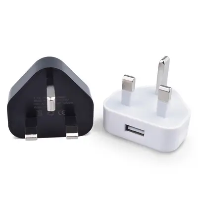 5V 2A Ladekopf Britischer Standard Ladegerät Mobiltelefon Schnellladegerät Single USB Android geeignet multifunktionales kleines Elektrogerät Großhandel