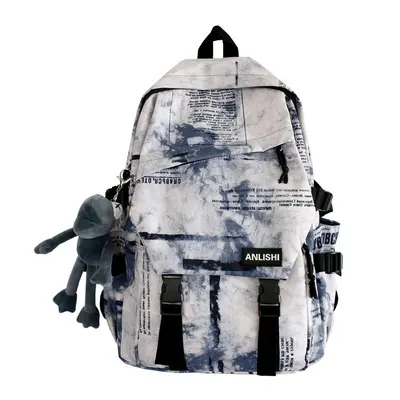 Large-Capacity Middle School Backpack, Japanese Style Casual Daypack - 6