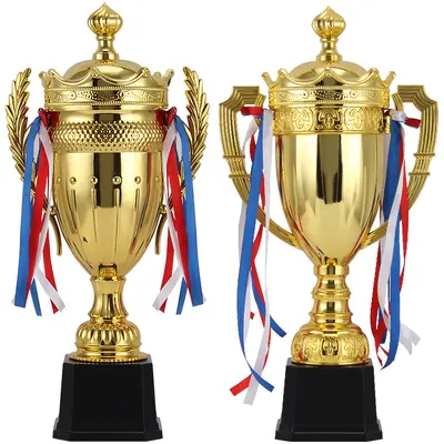 Metal Big Handle Sports Award Trophy, Universal Style