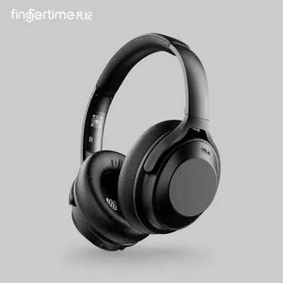 Fingertime auf dem Kopf montierte ANC aktive Geräuschunterdrückung Bluetooth-Kopfhörer A06 kabellose Bluetooth-Kopfhörer Fabrik Großhandel - 7