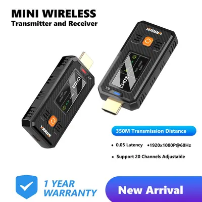 HDMI Wireless Extender mit 1080P HD Video und Bildschirmspiegelung - 2