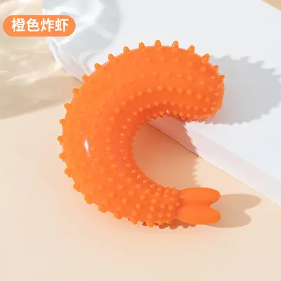 Squeaky Dog Chew Ball, Durable Teeth-Cleaning Toy - 12