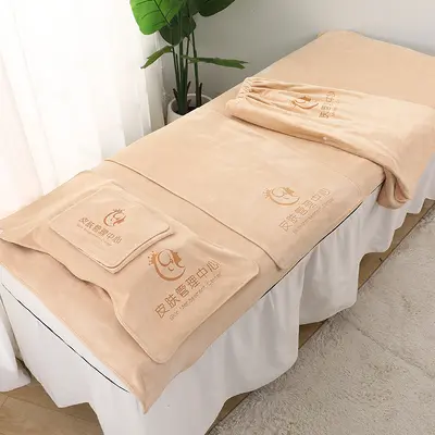 Beauty Salon Towel Set, Soft, Water-Absorbent, Anti-Shedding - 9