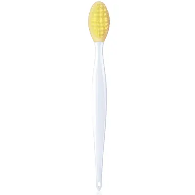 Double-sided black dot brush, silicone nose brush, lip brush, new face silicone brush, cleansing rod, nose washing brush - 10