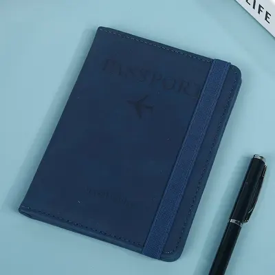 Pasaport Kılıfı Özelleştirilmiş Deri Kayış Dış Seyahat Kartı Kimlik Taşıyıcı Bilet Saklama Taşınabilir Manyetik Koruma Hırsızlığa Karşı Koruma Paketi - 10