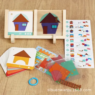 Kinderzimmer-Designer Geometrische Formen Lernspielzeug