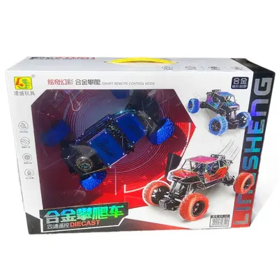 Alloy remote control climbing car four-channel colorful