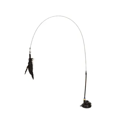 Cat Teaser Wand Toy with Strong Suction Cup for Self-Play - 6
