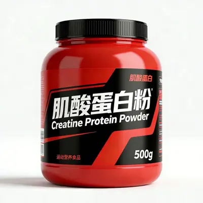 定制肌酸蛋白粉运动营养食品 500g / 罐健身肌酸粉工厂OEMODM贴牌