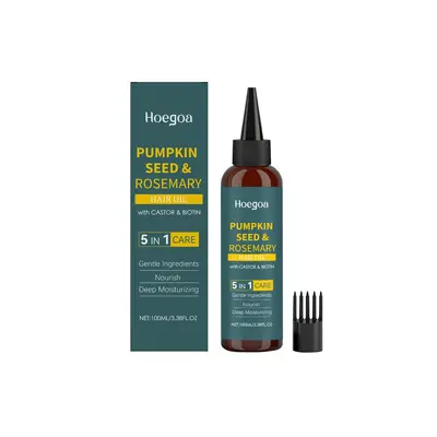 HOEGOA Kürbiskern-Rosmarin-Haaröl zur Massage und äußerlichen Anwendung - 5