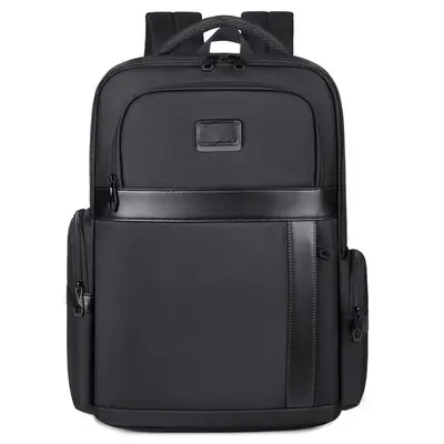 Men's Business Backpack, Water-Repellent Nylon Laptop Daypack - 8