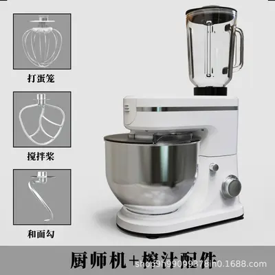 Multifunctional kitchen machine 5L-10L, kneading and juicer - 7