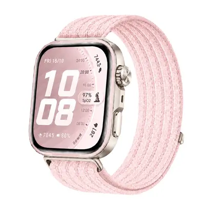 Huawei Fit 5 Pro için nefes alabilen naylon spor saat kayışı, beş halka tasarım - 7